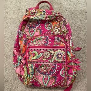 Vera Bradley Campus Backpack-Pink